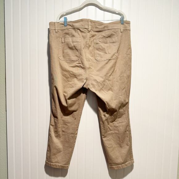 Torrid Aviator Pants Khaki Plus Size 16 - Picture 5 of 7